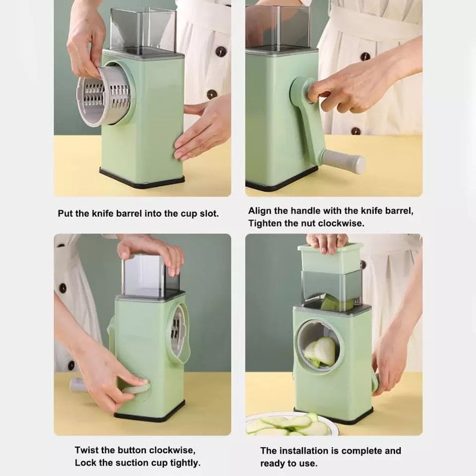 Amazing Multifunctional Vegetable Slicer Cutter Chopper, Veget Graters Shredders Fruit Kitchen Tool French Fry, Multifunction Manual Round Cutter Potato Spiralizer Amazing Multifunctional Vegetable Slicer Cutter Chopper, Veget Graters Shredders Fruit Kitchen Tool French Fry, Multifunction Manual Round Cutter Potato Spiralizer